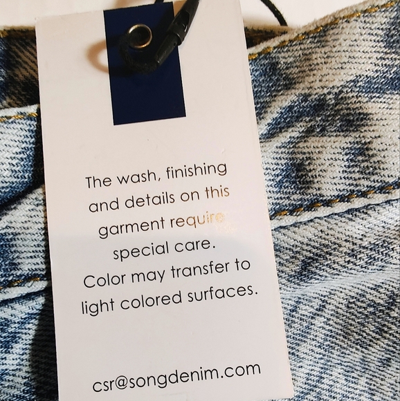 S.O.N.G Light Blue Denim Jeans - Picture 13 of 15